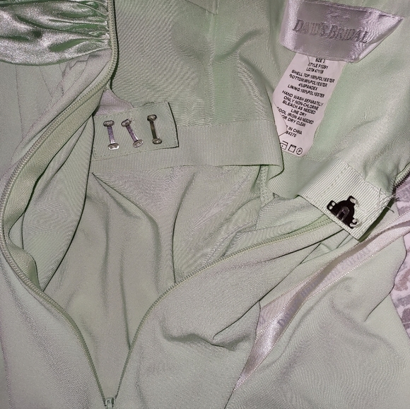 Sea Foam Green Strapless Formal Gown *price drop* - Picture 9 of 9